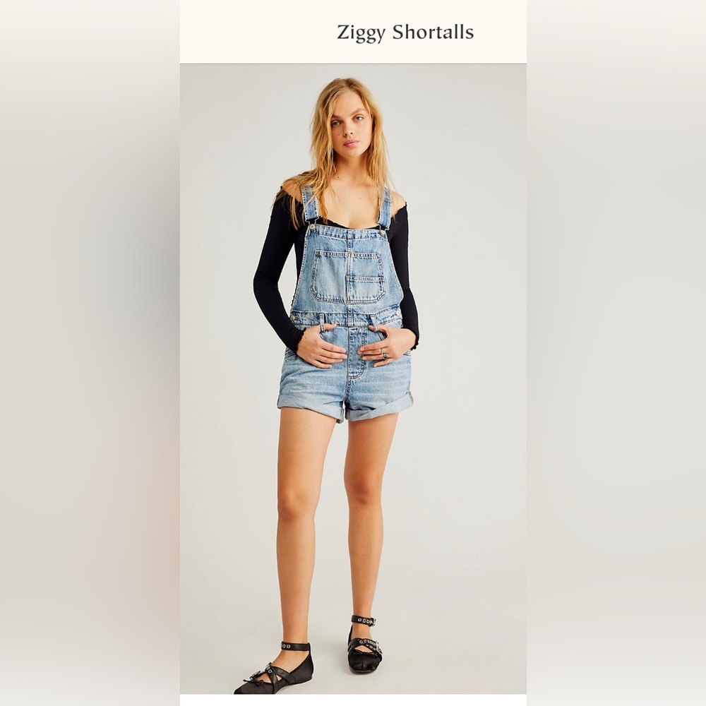 Free People Ziggy Overalls